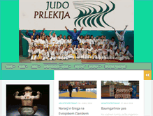Tablet Screenshot of judo-prlekija.si
